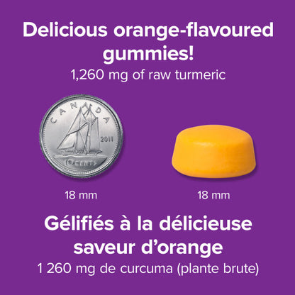 Turmeric Curcumin gummy, image-enhanced-pill