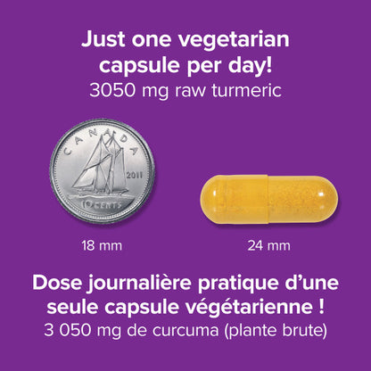 Turmeric Curcumin capsule, image-enhanced-pill