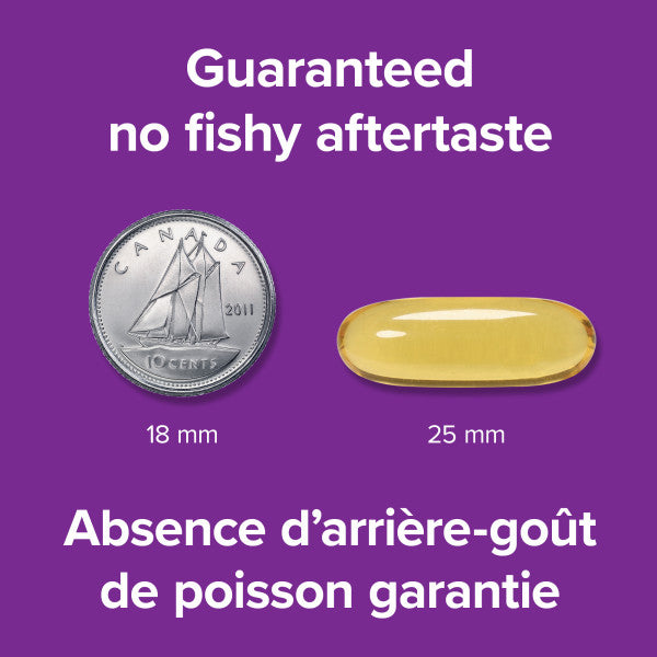 Wild Alaskan Salmon & Fish Oil 300 mg EPA/DHA Clear Enteric Softgels, image-enhanced-pill