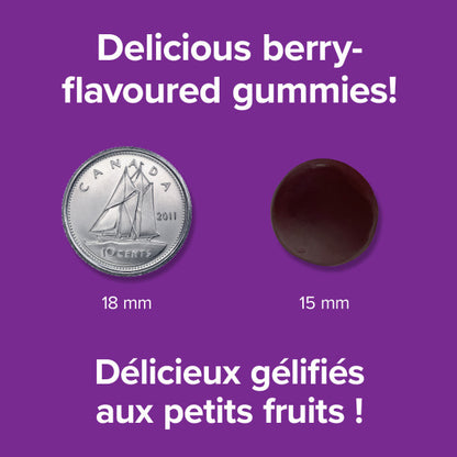 Zinc 15 mg 60 Gummies Delicious Berry, image-enhanced-pill