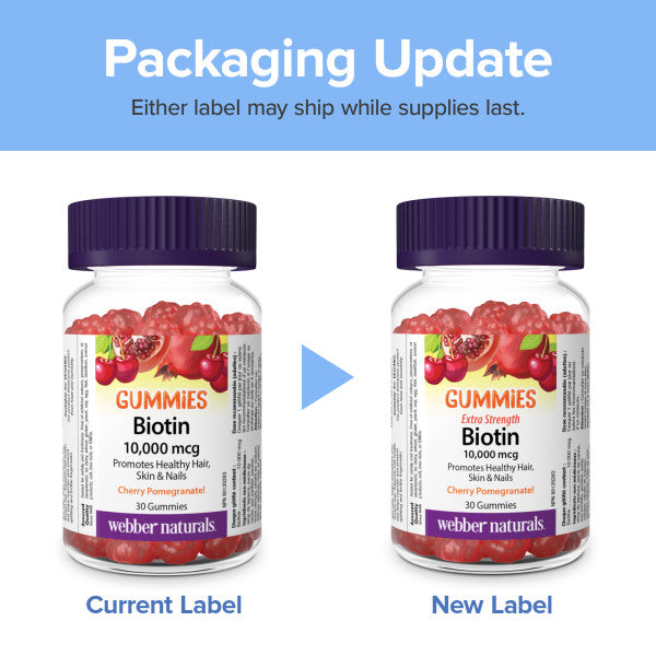 Biotin Extra Strength 10,000 mcg Gummies, image-misc