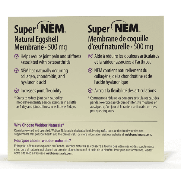 NEM 500 mg Vegetarian Capsules, image-misc
