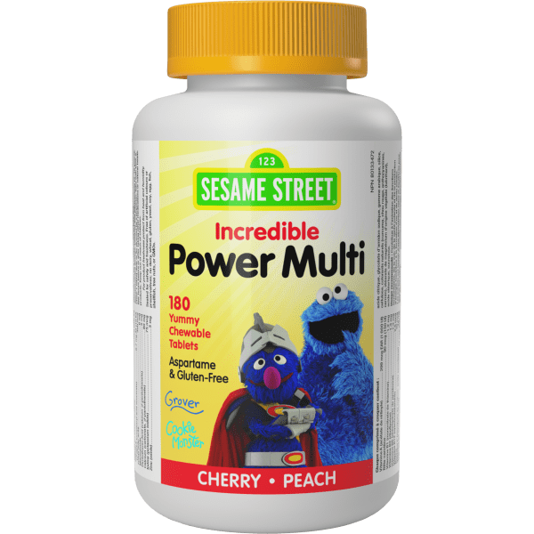 Incredible Power Multi   180 Chewable Tablets Cherry and Peach, image-hi-res