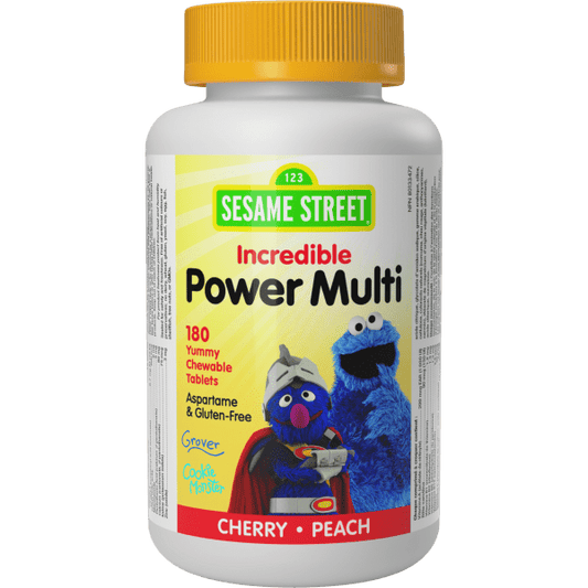 Incredible Power Multi   180 Chewable Tablets Cherry and Peach, image-hi-res