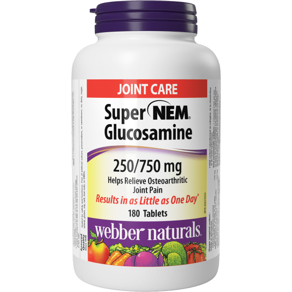 Super NEM® Glucosamine  250/750 mg  180 Tablets, image-hi-res