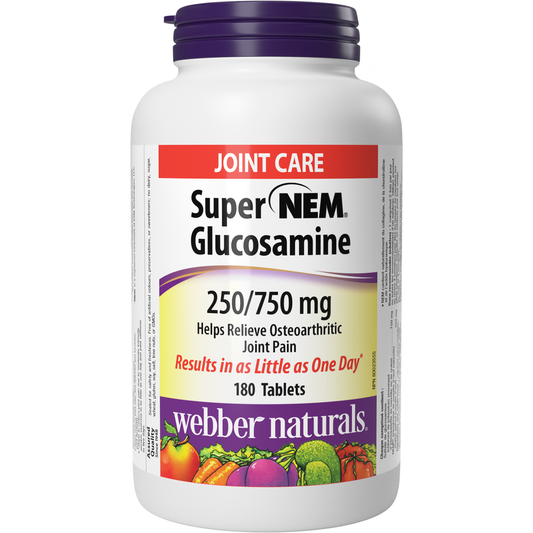 Super NEM® Glucosamine  250/750 mg  180 Tablets, image-hi-res