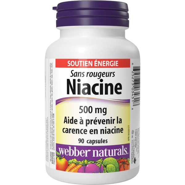 Niacine Sans rougeurs  500 mg for Webber Naturals|v|hi-res|WN3431