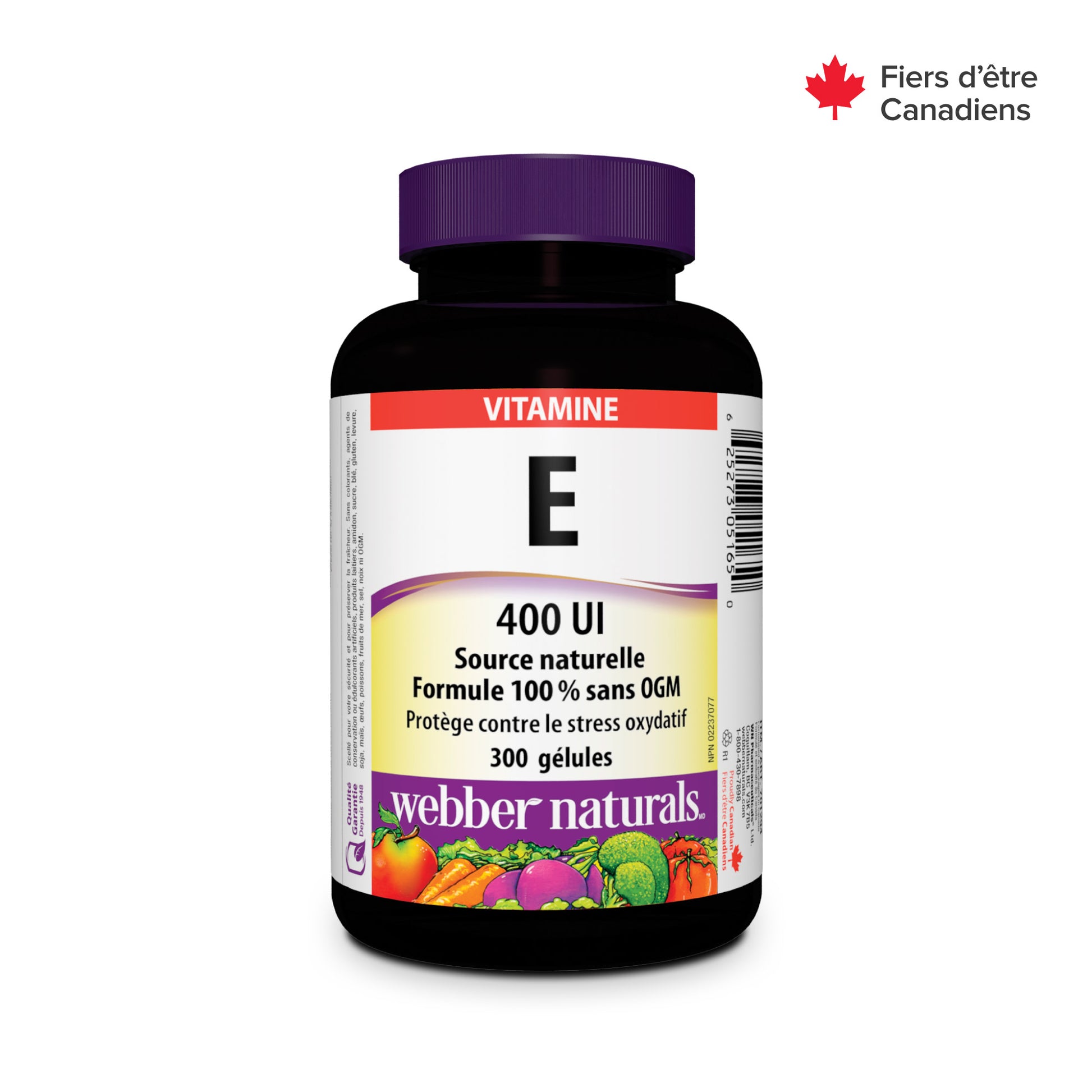 Vitamin E 400 IU Softgels for Webber Naturals|v|hi-res|WN5165