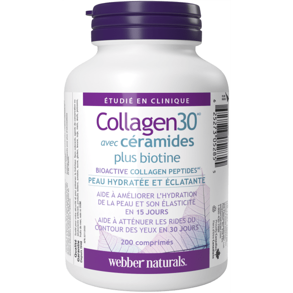 Collagen30 avec céramides plus biotine  for Webber Naturals|v|hi-res|WN5285