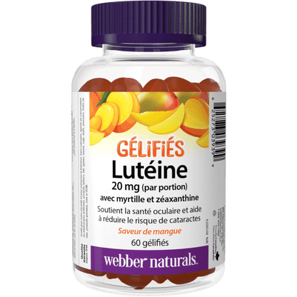 Lutéine Gélifiés avec myrtille et zéaxanthine 20 mg for Webber Naturals|v|hi-res|WN3939