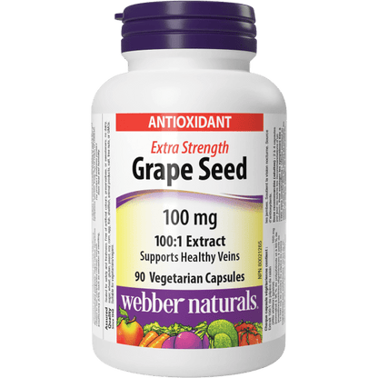 Grape Seed Extra Strength 100 mg for Webber Naturals|v|hi-res|WN3436