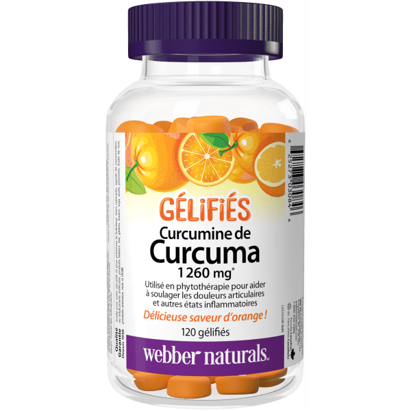 Curcumine de Curcuma 1 260 mg orange for Webber Naturals|v|hi-res|WN3084