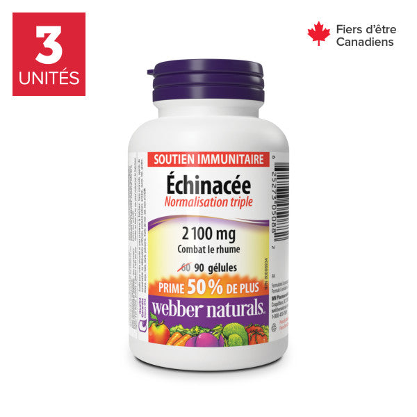 Échinacée Normalisation triple 2 100 mg for Webber Naturals|v|hi-res|WN5088