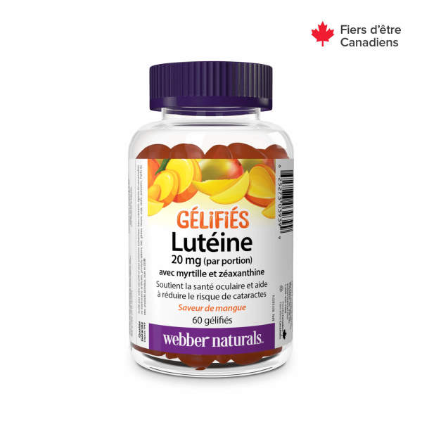 Lutein Gummies 20 mg with Bilberry and Zeaxanthin  for Webber Naturals|v|hi-res|WN3939