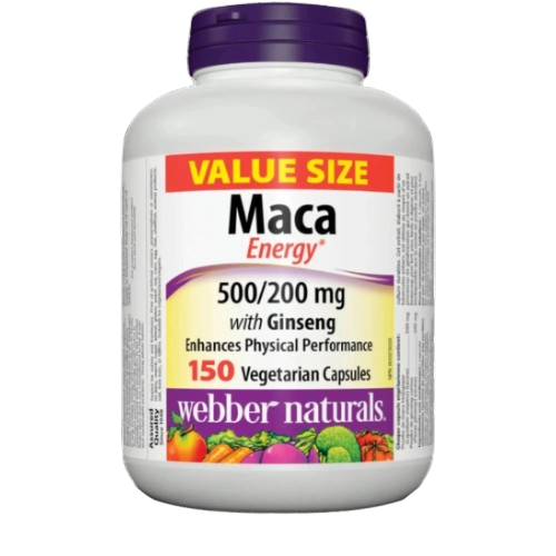 Maca Energy with Ginseng 500/200 mg for Webber Naturals|v|hi-res|WN3699