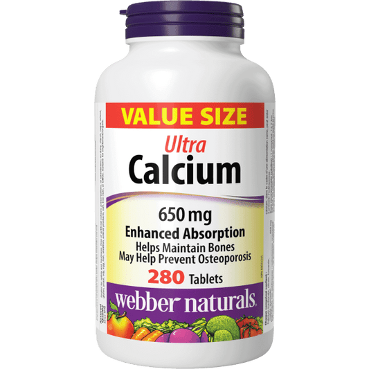 Ultra Calcium  650 mg  280 Tablets, image-hi-res