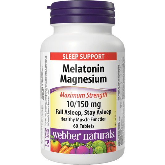 Melatonin Magnesium Maximum Strength  10/150 mg  60 Tablets, image-hi-res