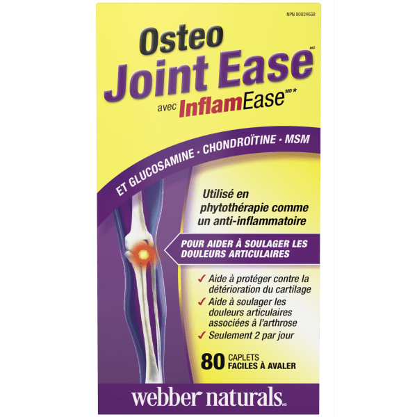 Osteo Joint Ease avec InflamEase et glucosamine, chondroïtine, MSM for Webber Naturals|v|hi-res|WN3375