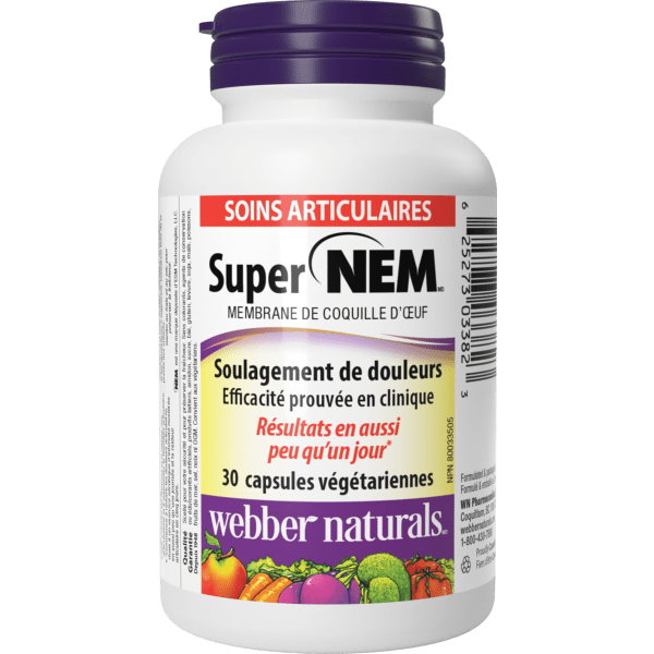 Super NEM, membrane de coquille d’œuf for Webber Naturals|v|hi-res|WN3382