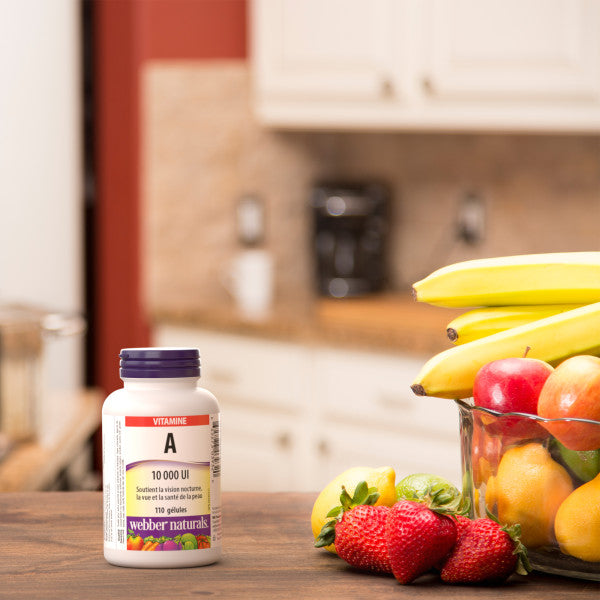 specifications-Vitamine A 10 000 UI for Webber Naturals