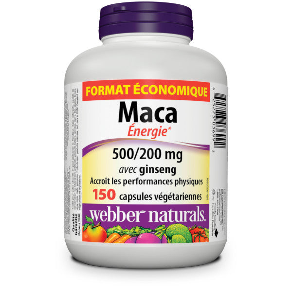 Maca avec ginseng 500/200 mg for Webber Naturals|v|hi-res|WN3699