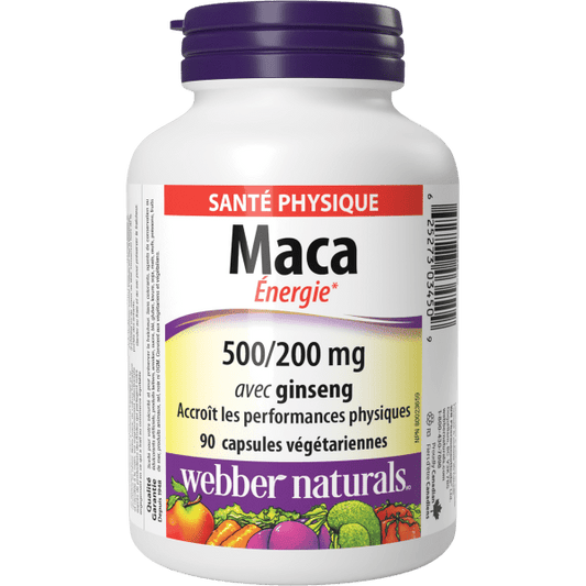 Maca avec ginseng 500/200 mg for Webber Naturals|v|hi-res|WN3450