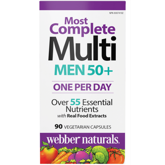 Most Complete Multi for Men 50+ for Webber Naturals|v|hi-res|WN3189