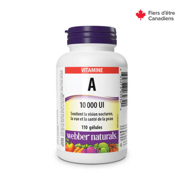 Vitamin A 10,000 IU for Webber Naturals|v|hi-res|WN3932