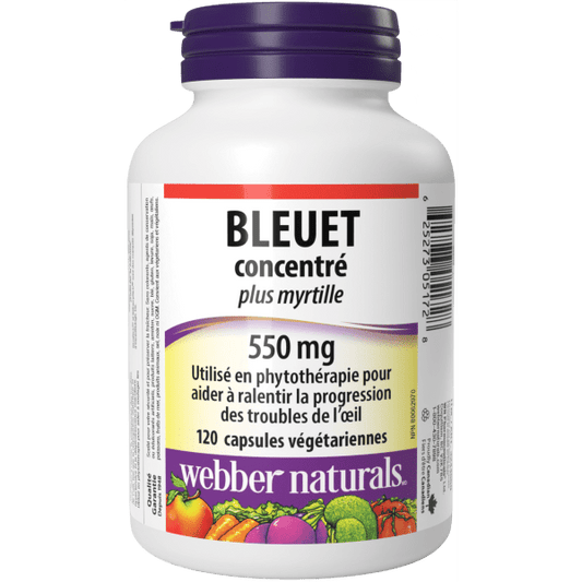 Bleuet concentré plus myrtille for Webber Naturals|v|hi-res|WN5172