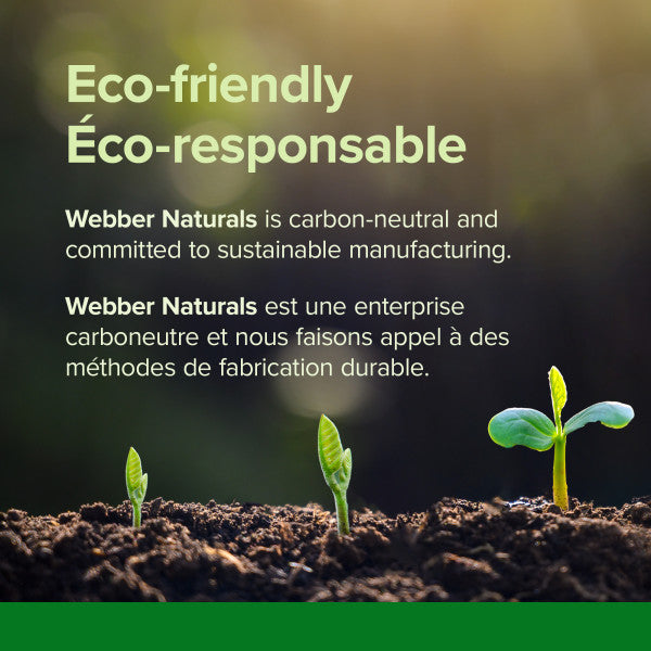 Webber Naturals is carbon-neutral and committed to sustainable manufacturing., image-certificate