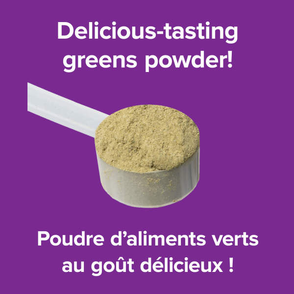 specifications-All Greens Superaliment poudre for Webber Naturals