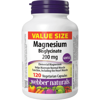 Magnesium Bisglycinate 200 mg for Webber Naturals|v|hi-res|WN3694