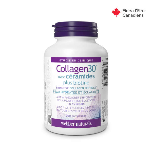 Collagen30 avec céramides plus biotine  for Webber Naturals|v|hi-res|WN5285