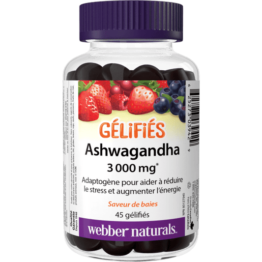 Ashwagandha Gélifiés  baies for Webber Naturals|v|hi-res|WN3942