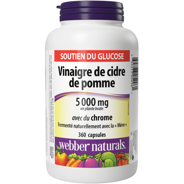 Vinaigre de cidre de pomme avec du chrome for Webber Naturals|v|hi-res|WN5296