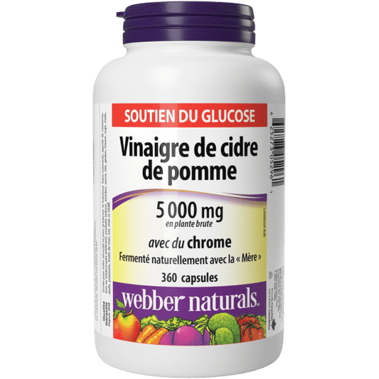 Vinaigre de cidre de pomme avec du chrome for Webber Naturals|v|hi-res|WN5296