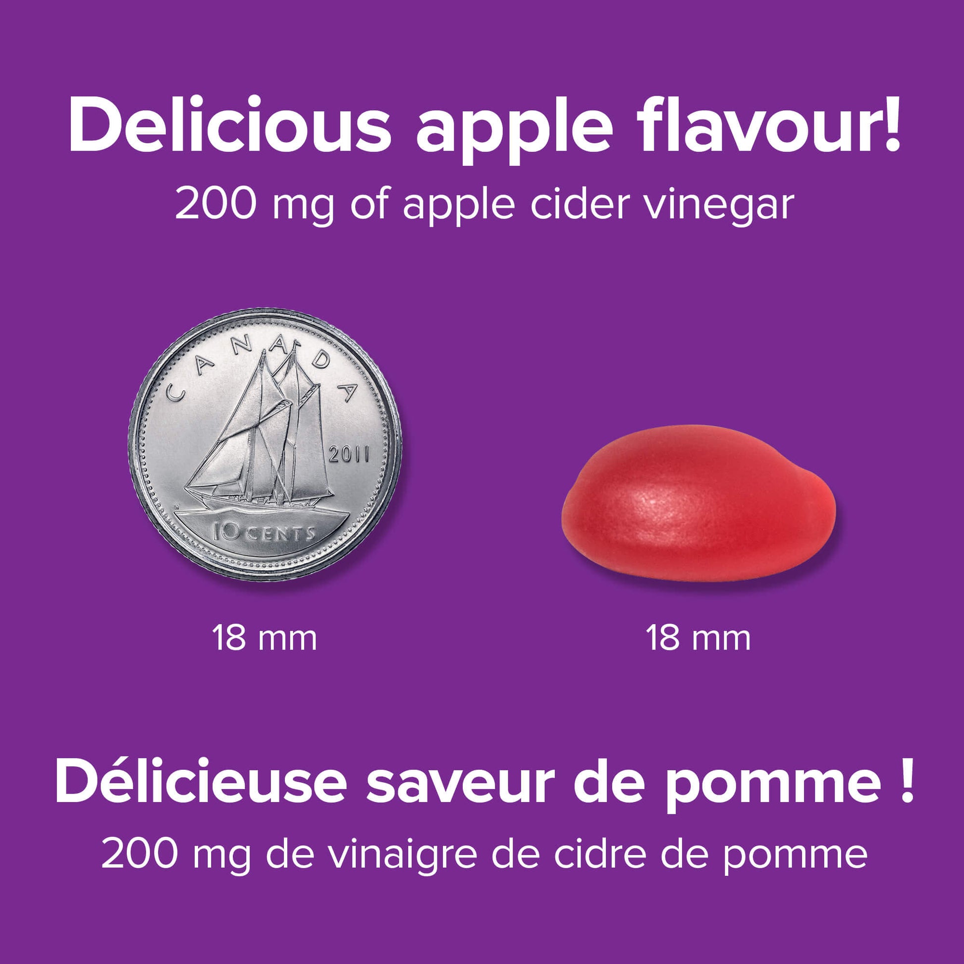 specifications-Apple Cider Vinegar Apple Flavour for Webber NaturalsWN3086