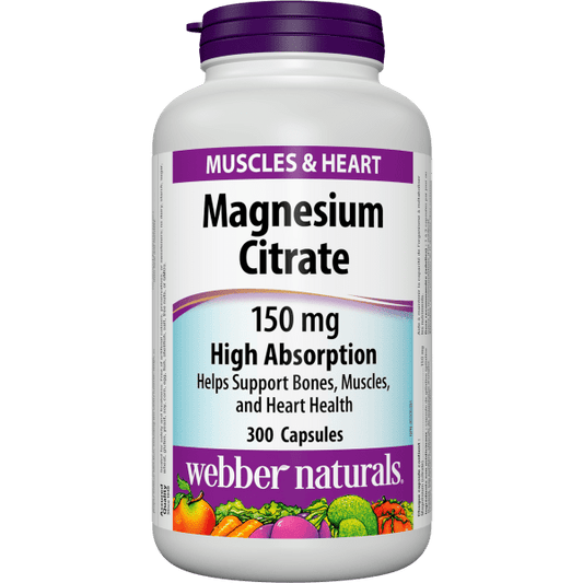Magnesium Citrate  150 mg  300 Capsules, image-hi-res