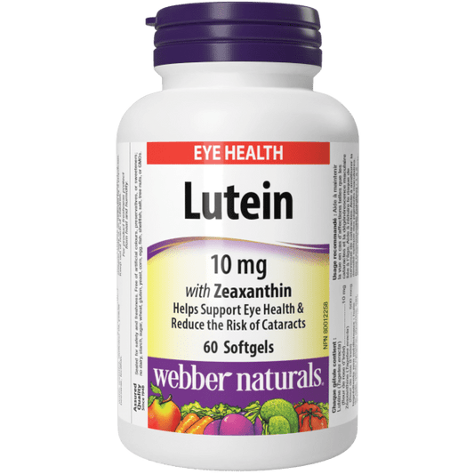 Lutein 10 mg for Webber Naturals|v|hi-res|WN3366