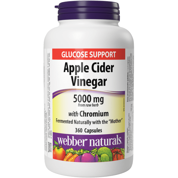 Apple Cider Vinegar with Chromium for Webber Naturals|v|hi-res|WN5296