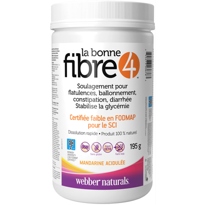 La bonne fibre4(MD) mandarine acidulée for Webber Naturals|v|hi-res|WN3676
