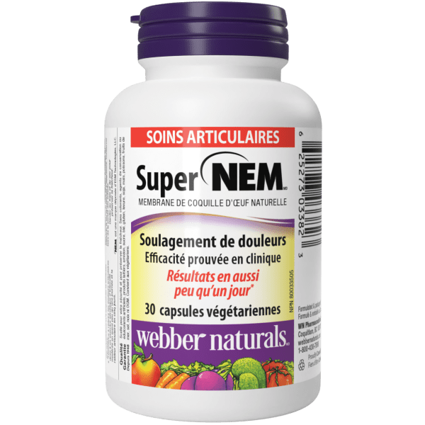 Super NEM, membrane de coquille d’œuf naturelle for Webber Naturals|v|hi-res|WN3382
