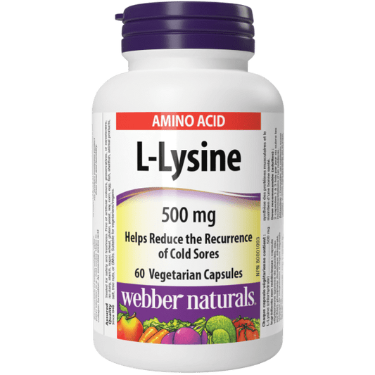 L-Lysine 500 mg for Webber Naturals|v|hi-res|WN3134