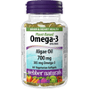Plant-Based Omega-3 Algae Oil  700 mg  60 Vegetarian Softgels, image-hi-res