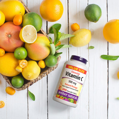 Chewable Vitamin C Natural Orange for Webber Naturals|v|hi-res|WN3276