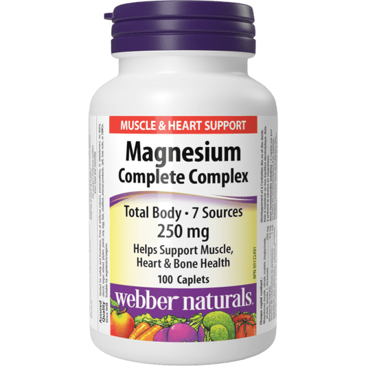 Magnesium Complete Complex  250 mg  100 Caplets, image-hi-res