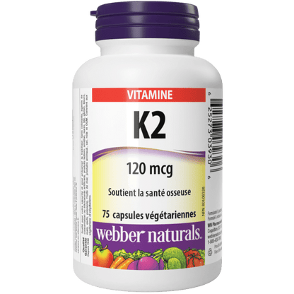 Vitamine K2 120 mcg for Webber Naturals|v|hi-res|WN3930