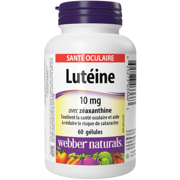 Lutéine 10 mg for Webber Naturals|v|hi-res|WN3366