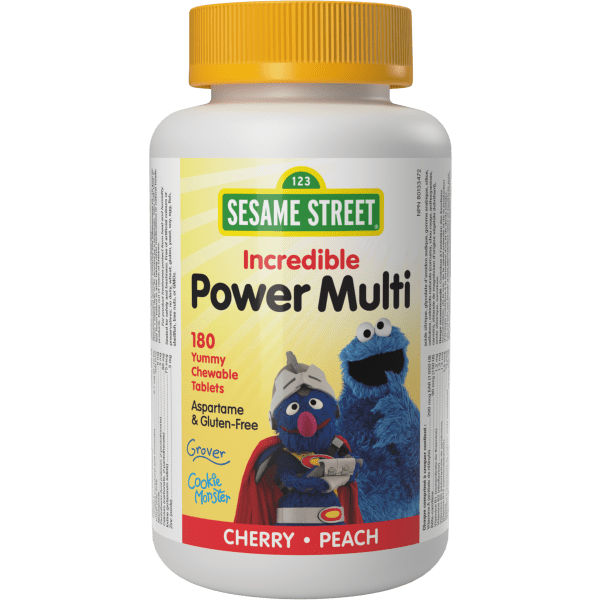 Incredible Power Multi   180 Chewable Tablets Cherry and Peach, image-hi-res