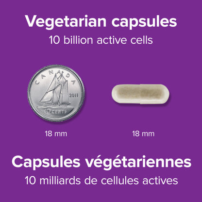 specifications-Probiotic 10 Billion + Prebiotic for Webber NaturalsWN3941